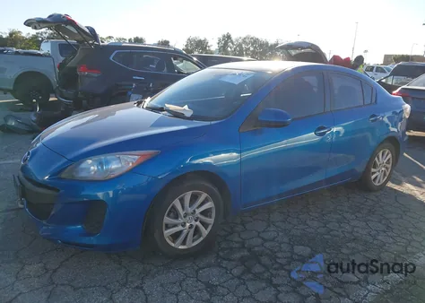 2012 Mazda Mazda3 I Touring из США, поврежденный, VIN JM1BL1V81C1547863